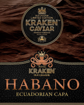 Новый вкус от Kraken «Caviar Ecuadorian Capa Habano»
