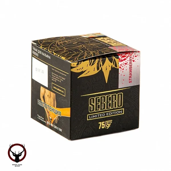 Табак для кальяна Sebero LE Strawberry 75гр