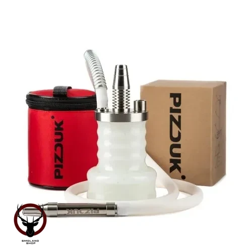 Кальян Pizduk Hookah (grey-bag) белая колба