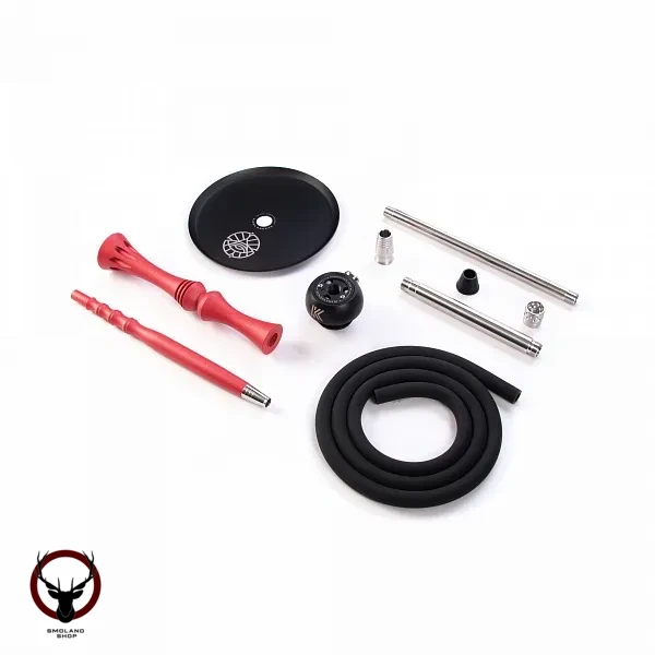 Кальян Alpha Hookah Kappa red matte (без колбы)