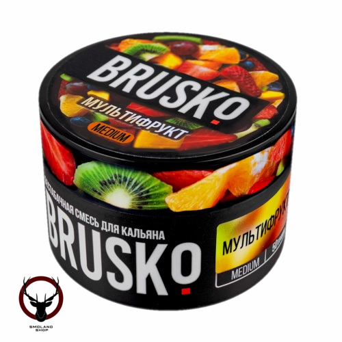 BRUSKO MEDIUM Мультифрукт 50гр МРК