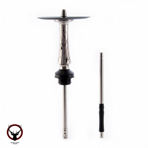 Кальян Voodoo Smoke DOWN Custom silver-black