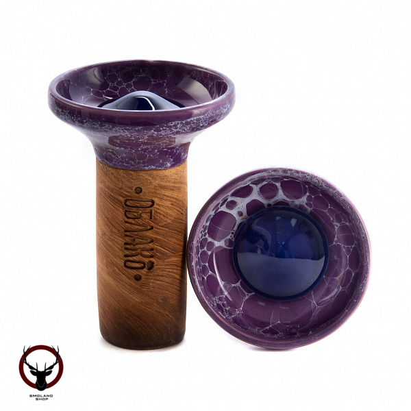 Чашка Облако Flow blue on purple marble