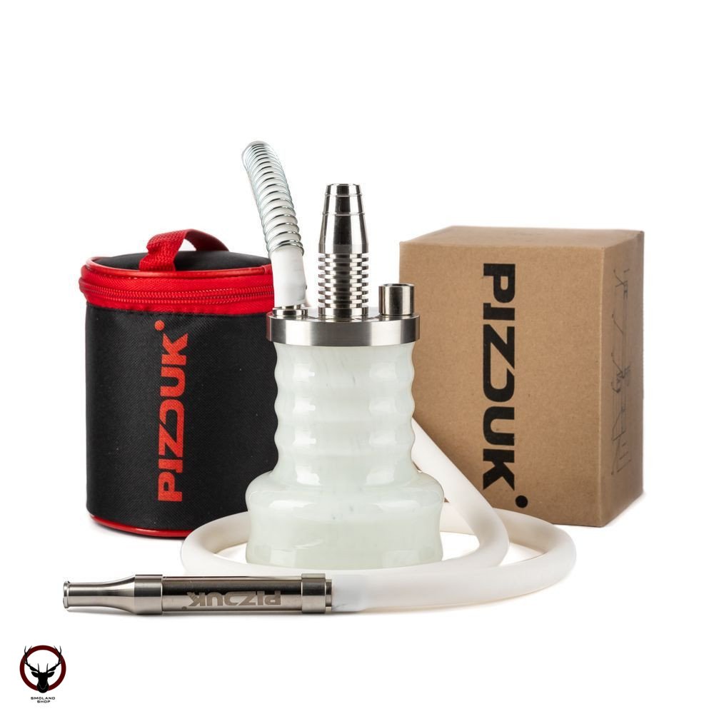 Кальян Pizduk Hookah (black-bag) белая колба
