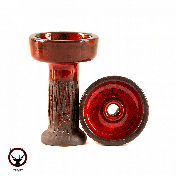 Чашка VINTAGE Blackstone bowl Funnel bubble wood красная