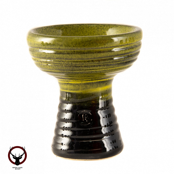 Чашка VINTAGE Handmade XXL Turkish Glaze чёрно-жёлтая
