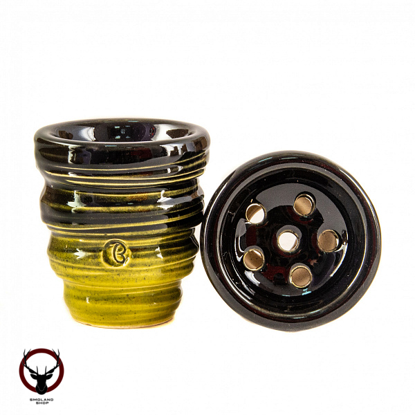 Чашка VINTAGE Glaze Hive Улей жёлто-чёрная