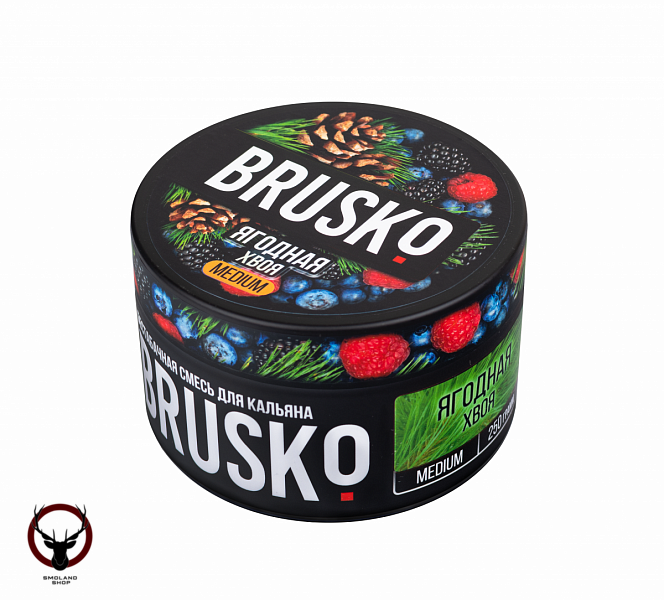BRUSKO MEDIUM Ягодная хвоя 250гр МРК