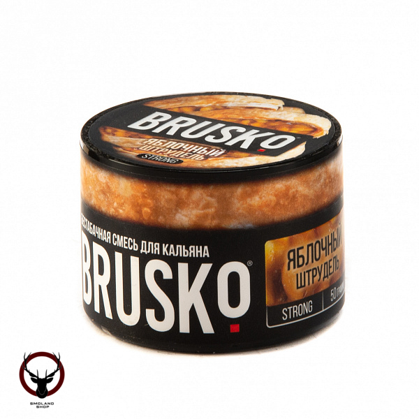 BRUSKO STRONG Яблочный штрудель 50гр МРК