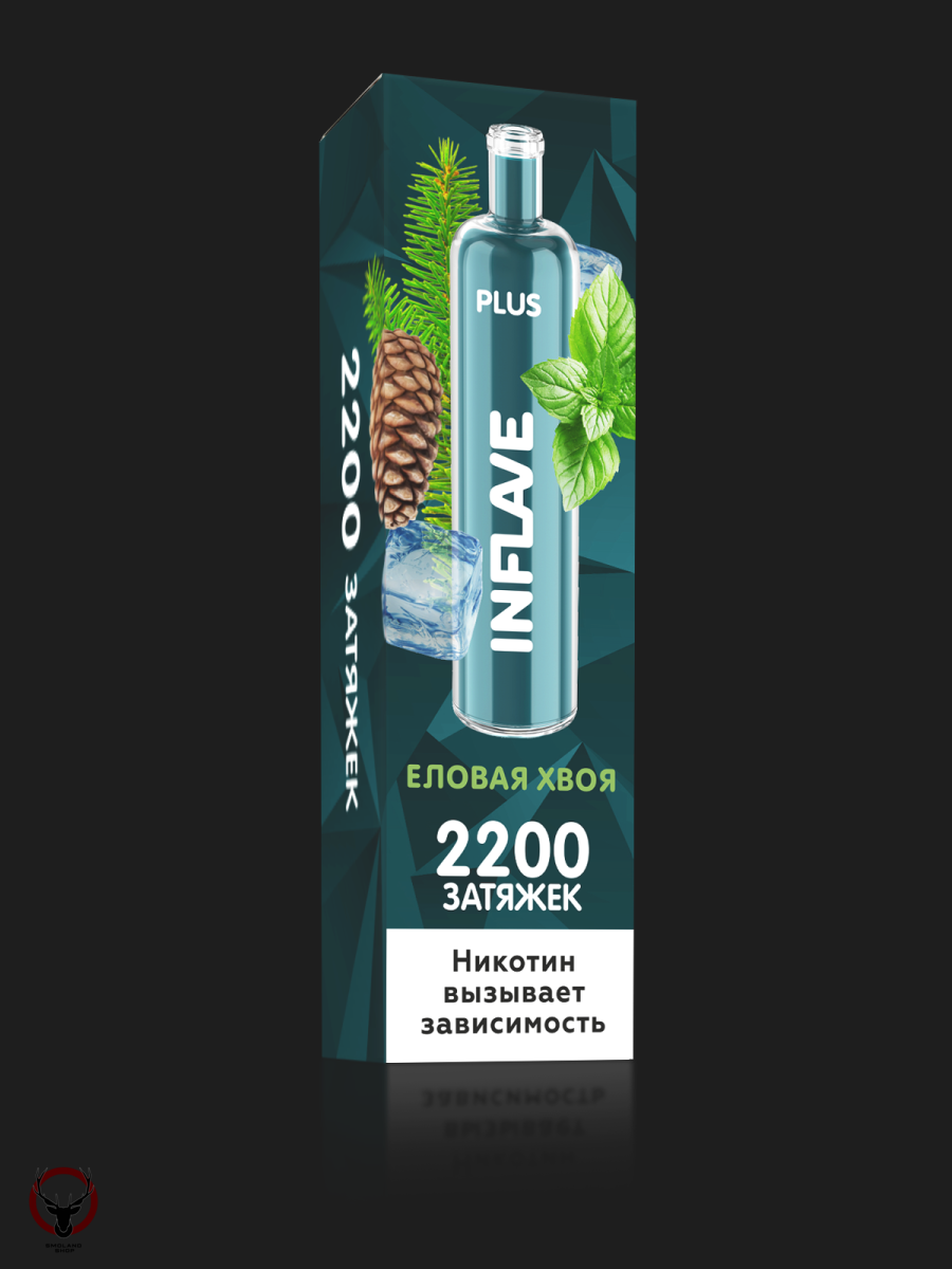 INFLAVE PLUS Еловая хвоя (2200 затяжек) МРК