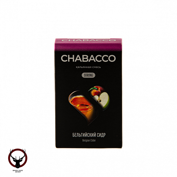 Chabacco STRONG Belgian cider 50гр МРК