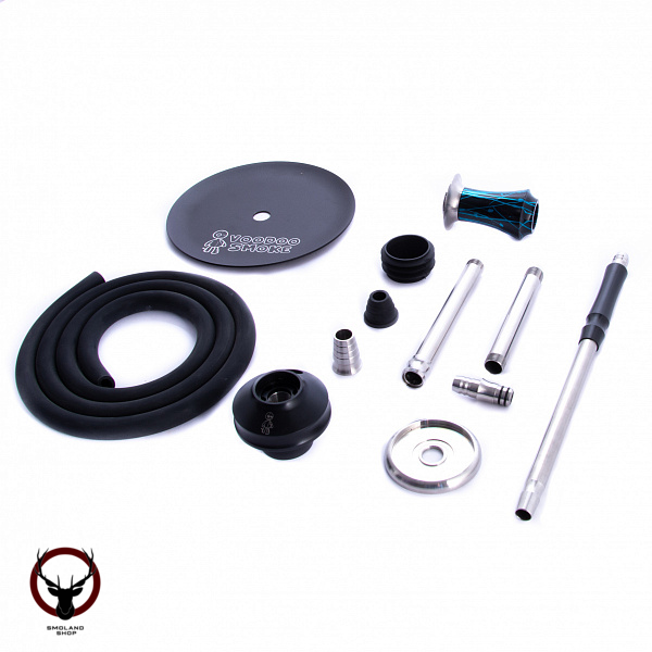 Кальян VooDoo Smoke DOWN Micro Custom black-blue