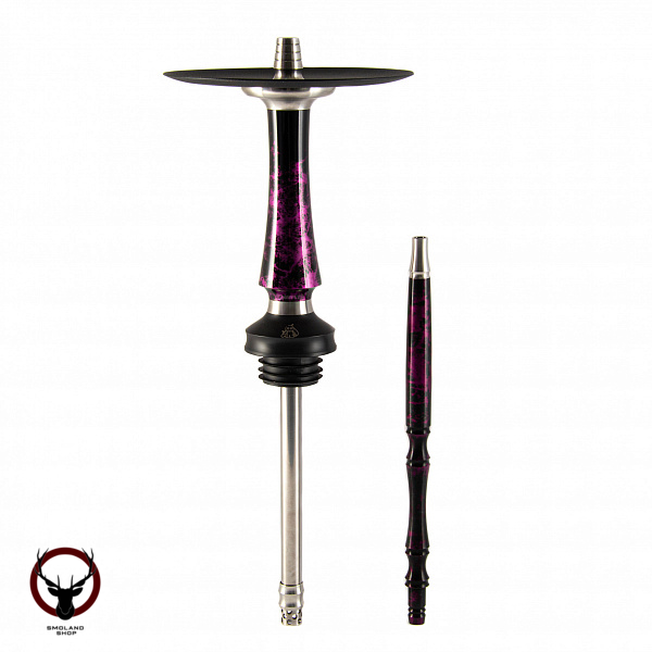 Кальян Voodoo Smoke DOWN Poison black-violet (мунд. в цвет)