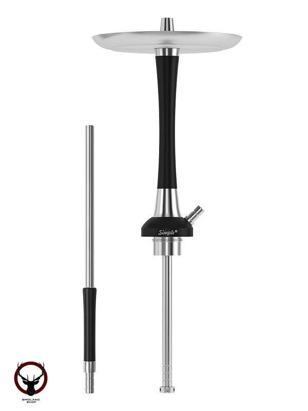 Кальян MattPear Simple S Pro Slim black (без колбы)