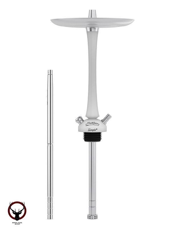 Кальян MattPear Simple M White Slim (без колбы)