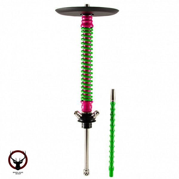 Кальян MAMAY CUSTOMS Coilovers фукси-зелёный (без колбы)