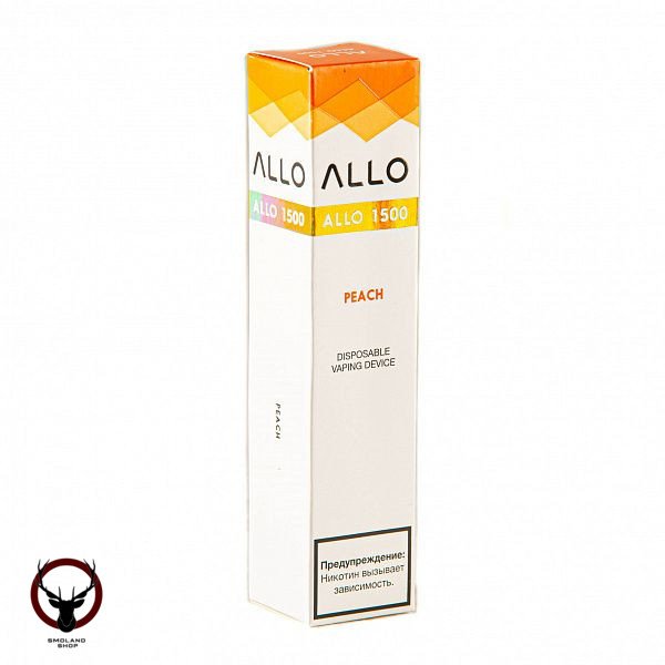 Электронная сигарета ALLO Peach (1500 затяжек)