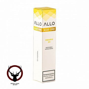 Электронная сигарета ALLO Pineapple ice (1500 затяжек)