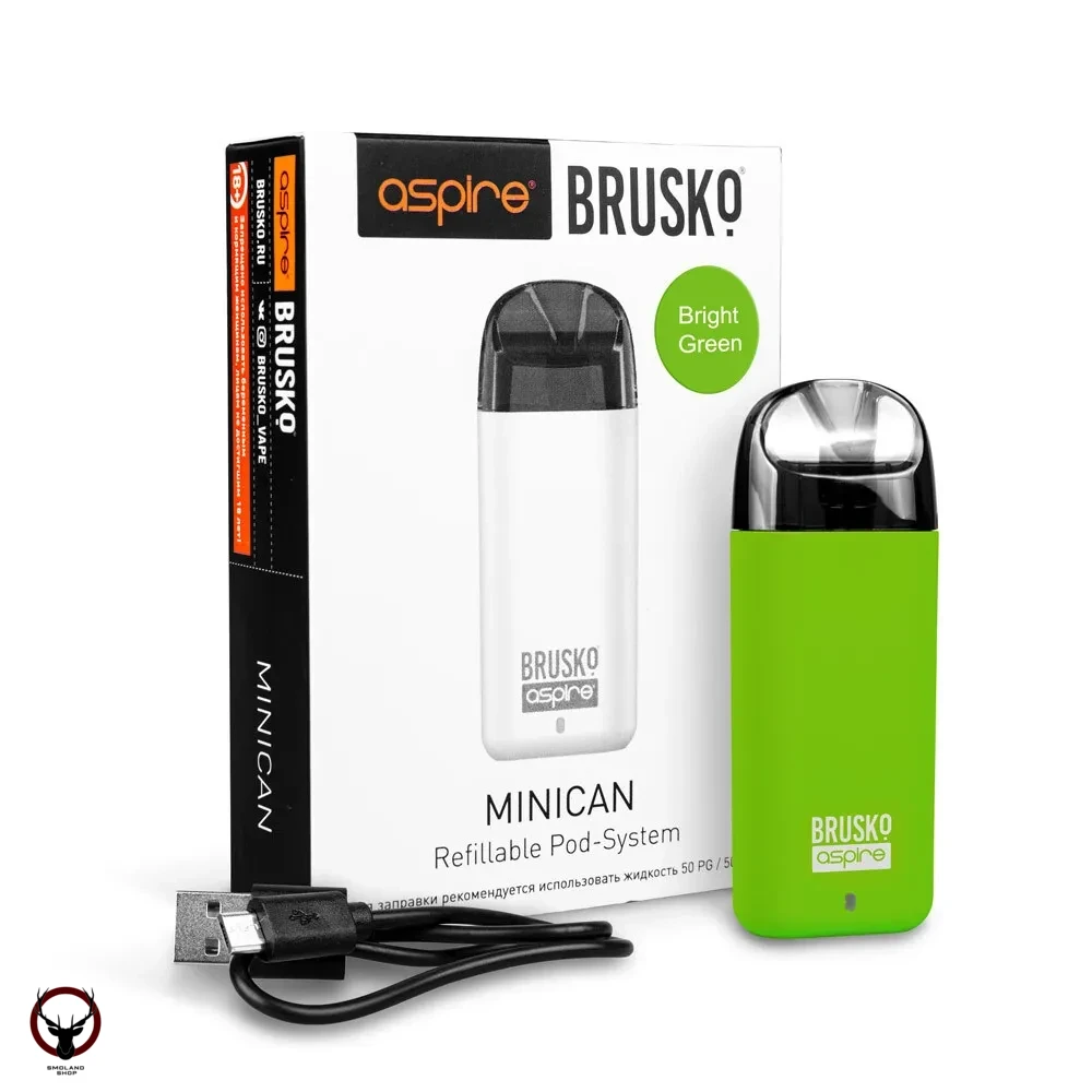 Электронная система BRUSKO Minican 350 mAh (зелёный)