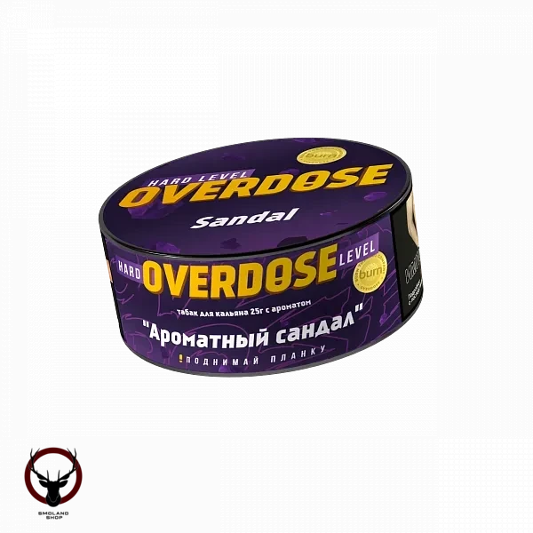 Табак для кальяна Overdose Sandal 25гр
