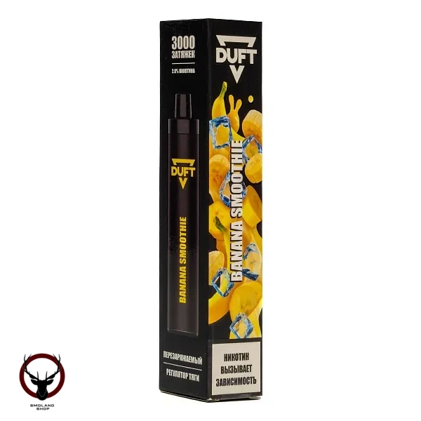 Электронная сигарета DUFT Banana Smoothie (3000 затяжек)