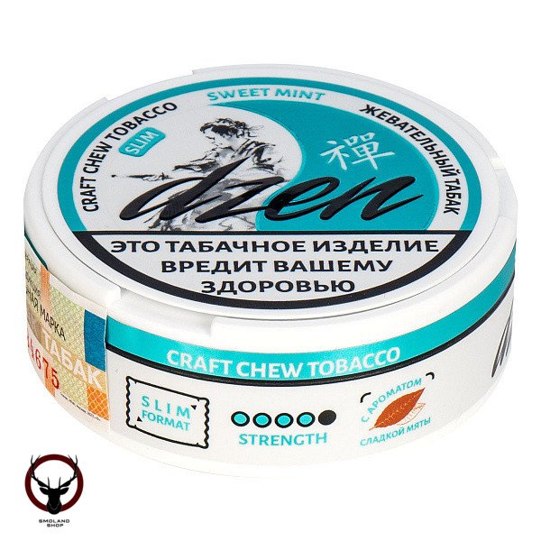 Табак жевательный DZEN SLIM Sweet Mint МРК