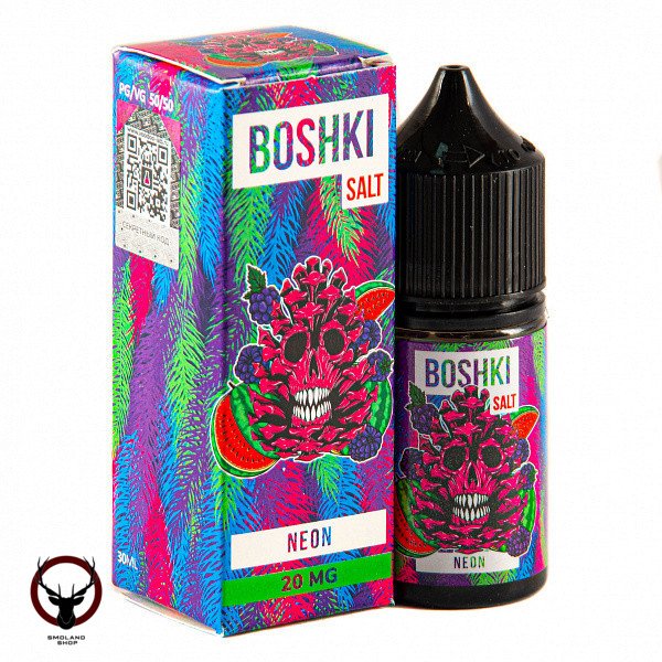 Жидкость BOSHKI SALT Neon 20 мг 30 мл