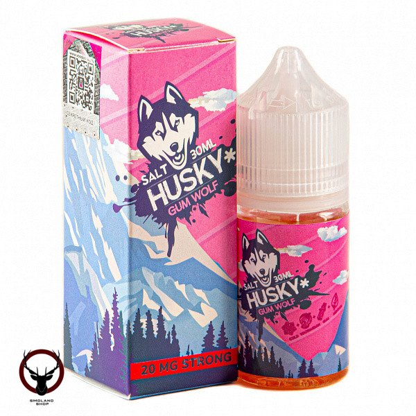 Жидкость HUSKY SALT Gum wolf 20 мг strong 30 мл