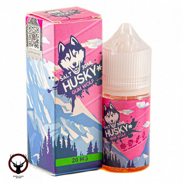 Жидкость HUSKY SALT Gum wolf 20 мг 30 мл