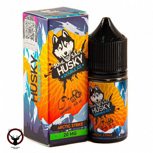 Жидкость HUSKY DOUBLE ICE SALT Arctic strike 20 мг 30 мл
