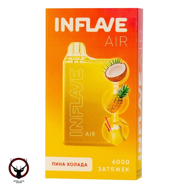 Электронная сигарета INFLAVE AIR Пина Колада (6000 затяжек)