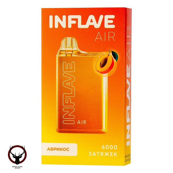 Электронная сигарета INFLAVE AIR Абрикос (6000 затяжек)