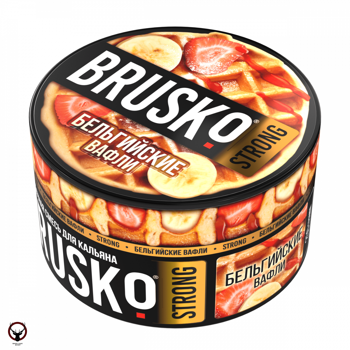 BRUSKO STRONG Бельгийские вафли 250гр МРК