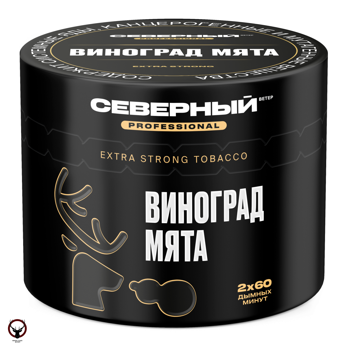 Табак для кальяна Северный Professional Виноград мята 40гр
