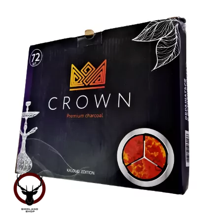 Уголь Crown Kaloud Mercy кокосовый 72 шт