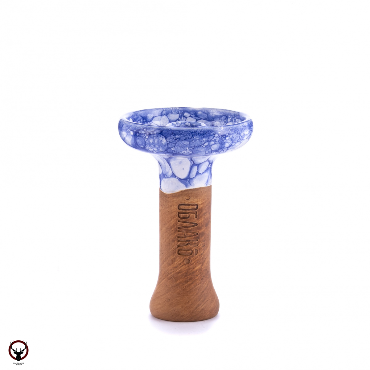 Чашка Облако Phunnel L Glaze Top 61 бело-голубой мрамор