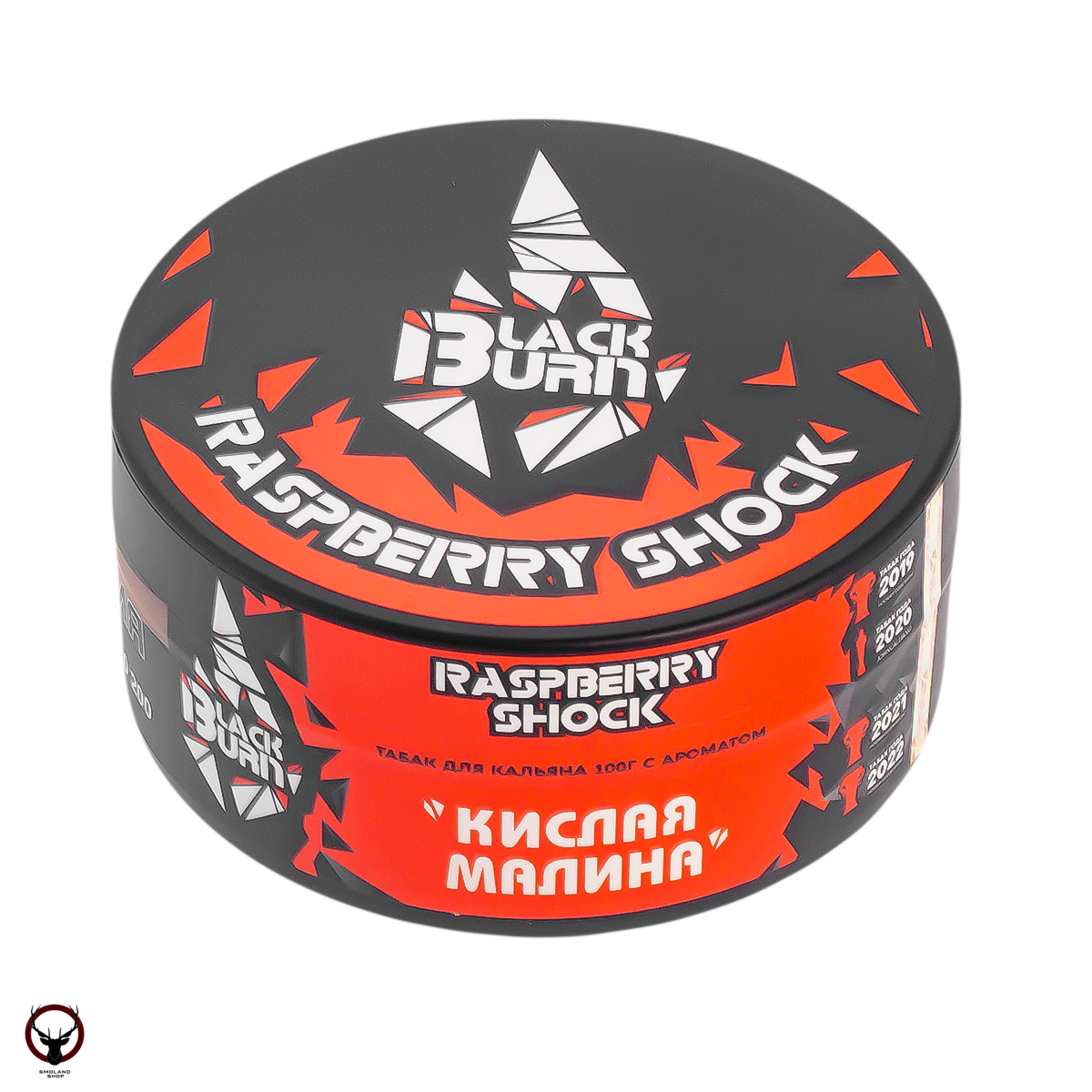 Burn BLACK Raspberry Shock 100гр МРК