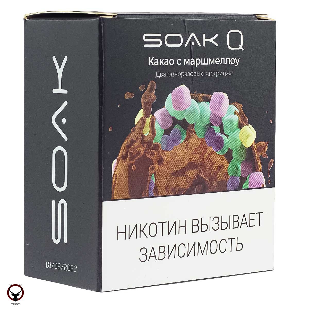 Картридж SOAK Q Какао с маршмеллоу (2шт) МРК