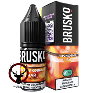 Жидкость Brusko Salt Персиковый чай 10 мл 2 мг МРК
