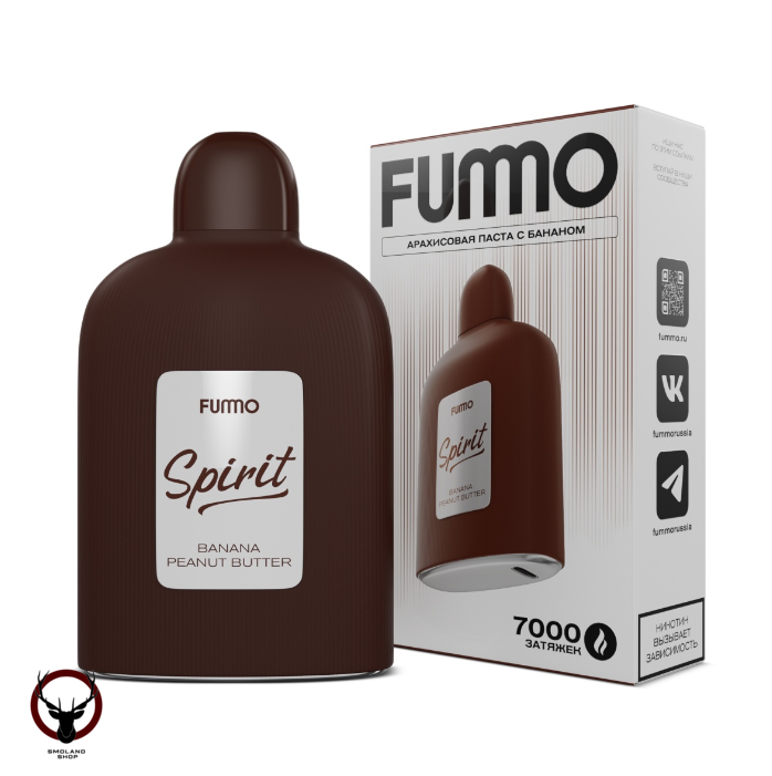 FUMMO SPIRIT Арахисовая паста с бананом (7000 затяжек) МРК