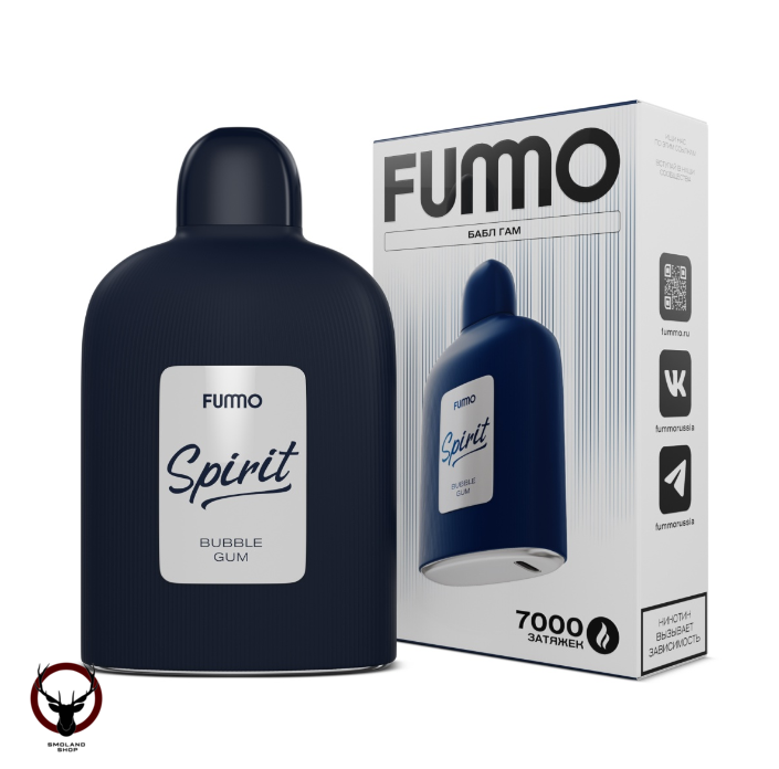 FUMMO SPIRIT Бабл гам (7000 затяжек) МРК