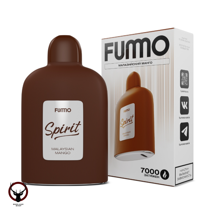 FUMMO SPIRIT Малазийский манго (7000 затяжек) МРК