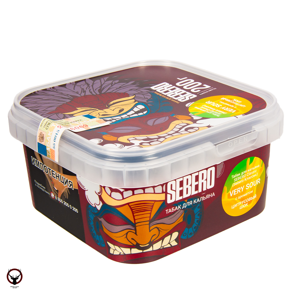 Табак для кальяна Sebero Very sour 200гр