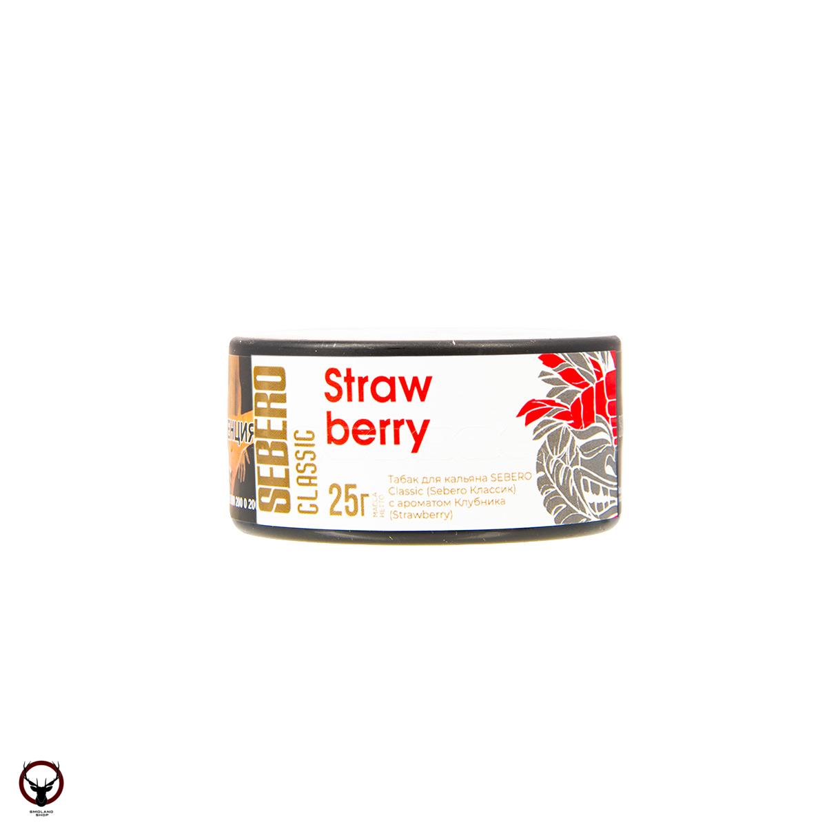 Табак для кальяна Sebero Strawberry 25гр