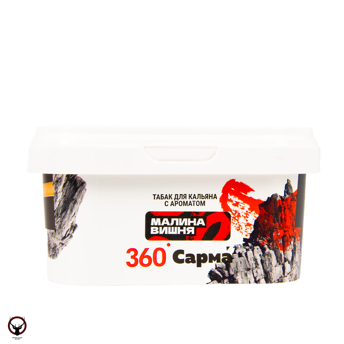 Табак для кальяна "Сарма 360" Крепкая малина-вишня 250гр МРК