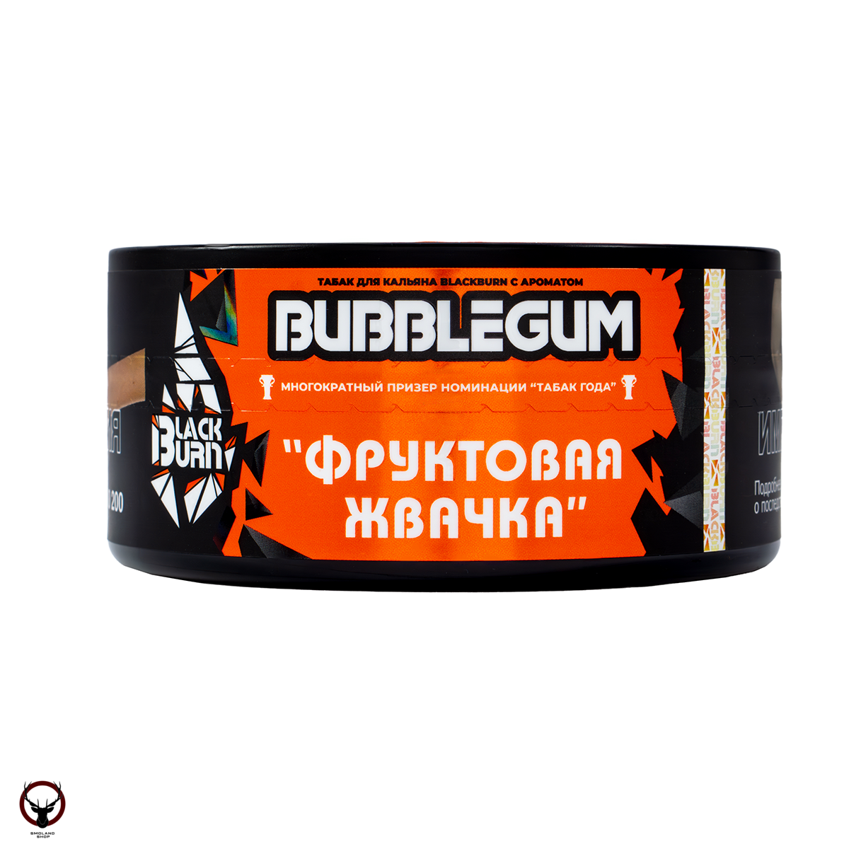 Burn BLACK Bubble Gum 100гр МРК