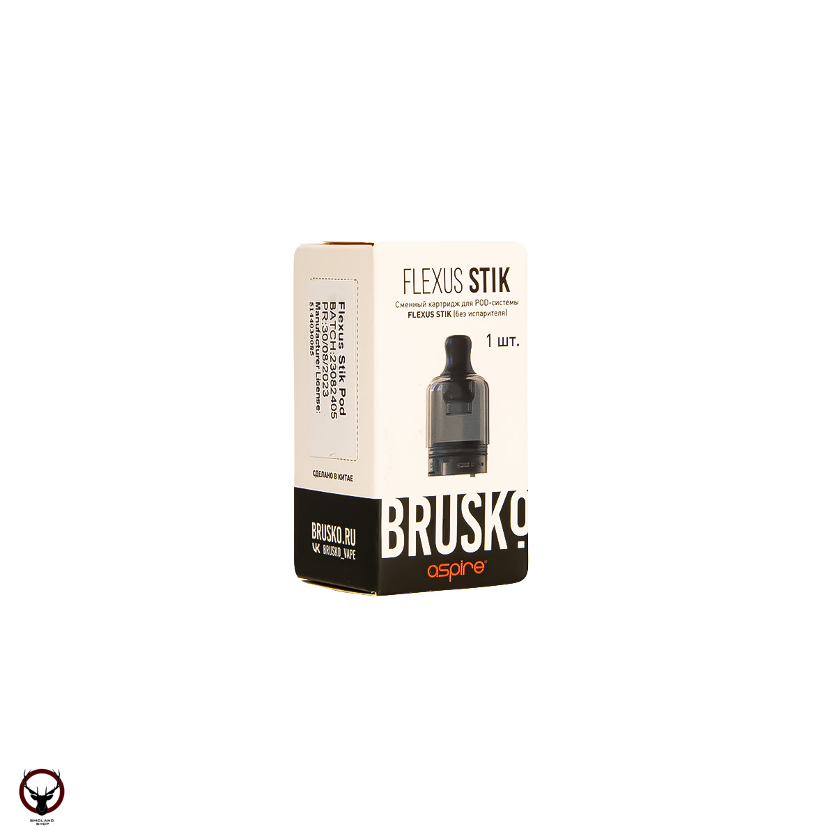 Картридж к электронной системе BRUSKO FLEXUS STIK 3мл (1шт)