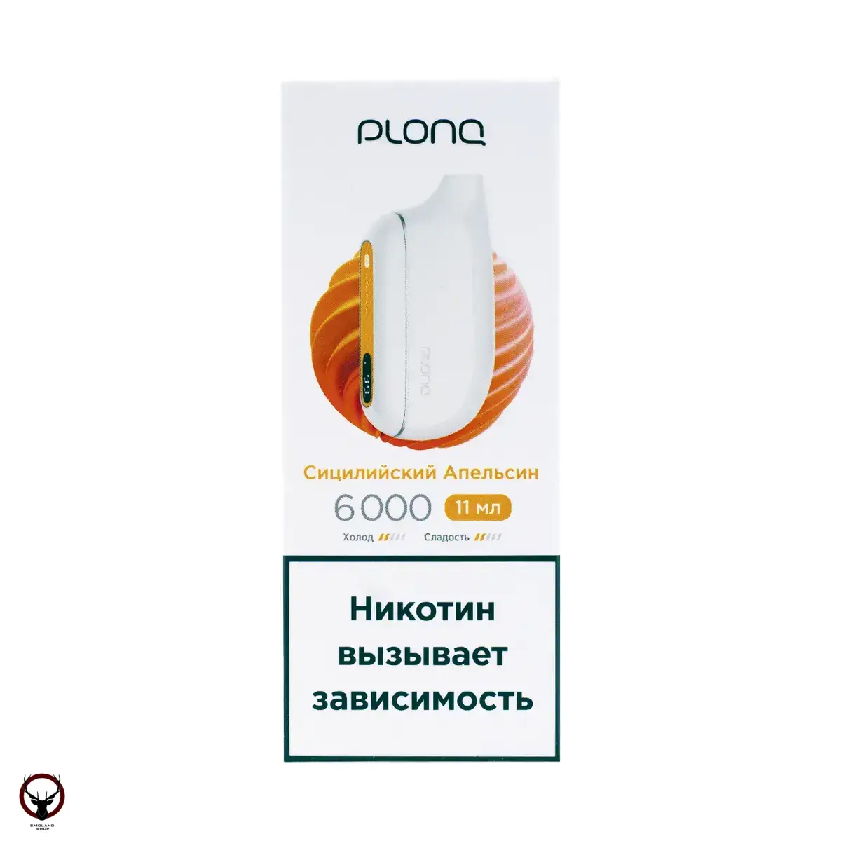 PLONQ MAX Сицилийский Апельсин (6000 затяжек) 20 мг МРК