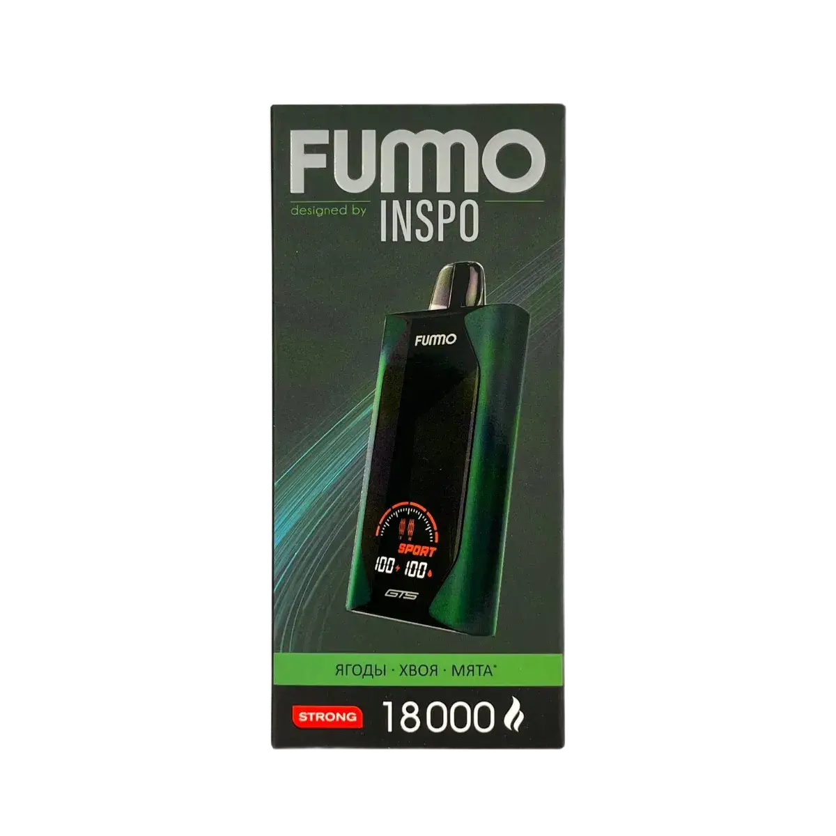 Эл. сиг. FUMMO GTS 18000 Ягоды хвоя мята strong 2%