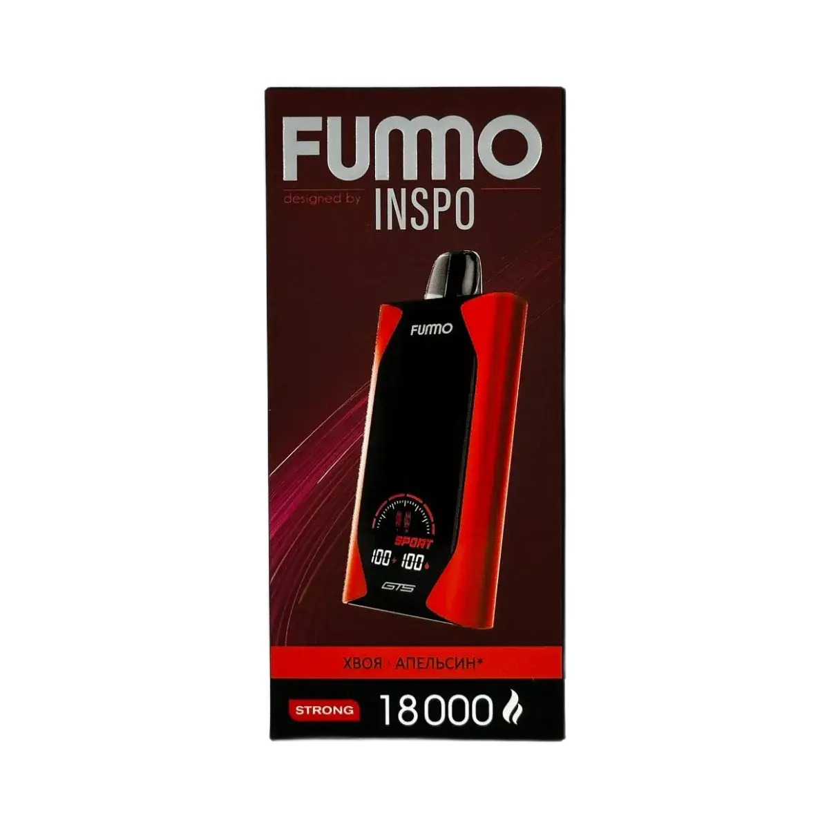 Эл. сиг. FUMMO GTS 18000 Хвоя апельсин strong 2%